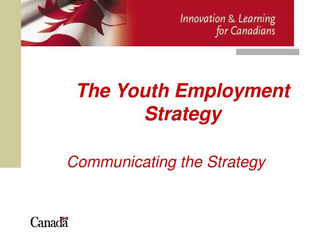 Canada's New Strategy for Youth Employment