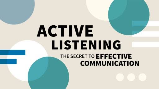 Mastering the Art of Active Listening Skills